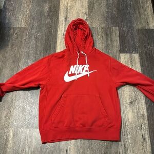 Large red Nike sweatshirt!!!